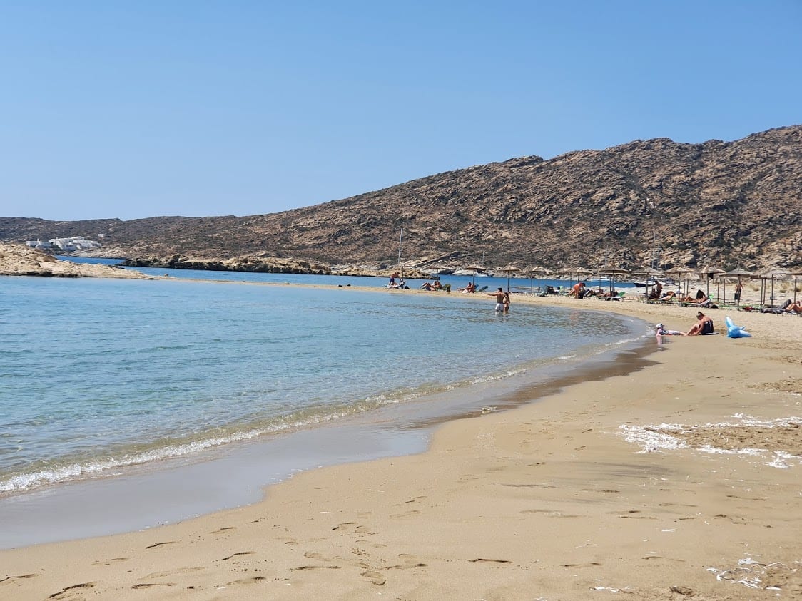 Manganari Beach in Ios Greece
