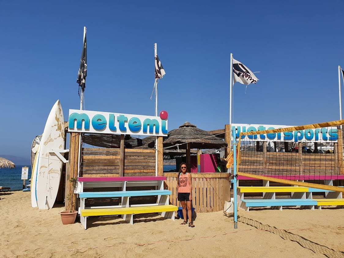 Meltemi water sports in Ios