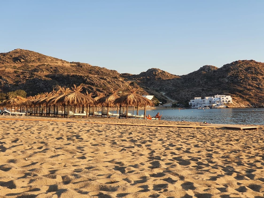 Milopotas beach in Ios, Greece