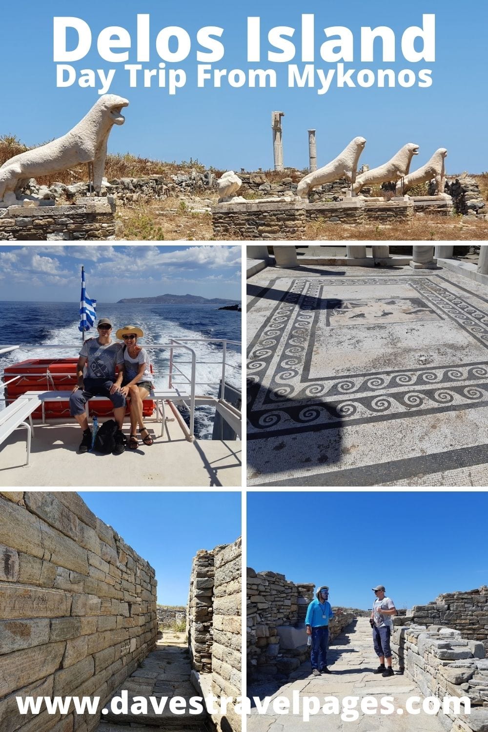 Delos island day trip from Mykonos