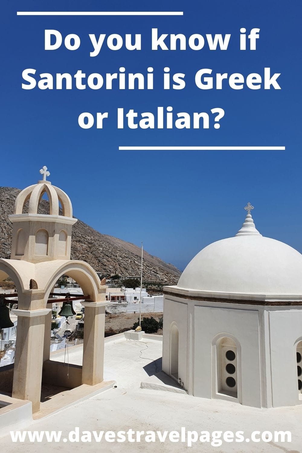 Do you know if Santorini is Greek or Italian?