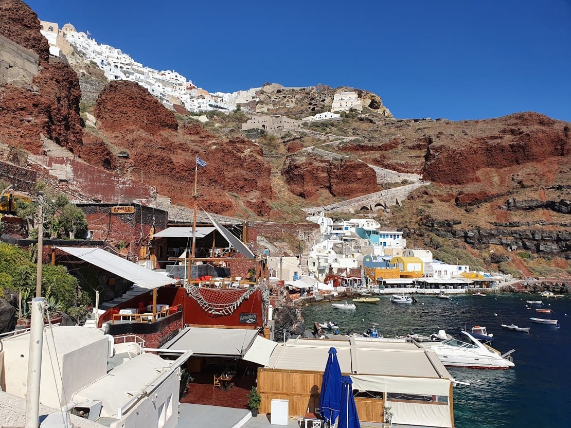 Ormos Ammoudiou in Santorini