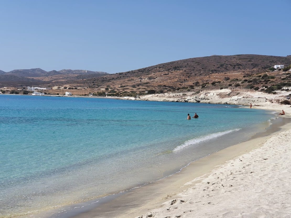 Prassa beach in Kimolos