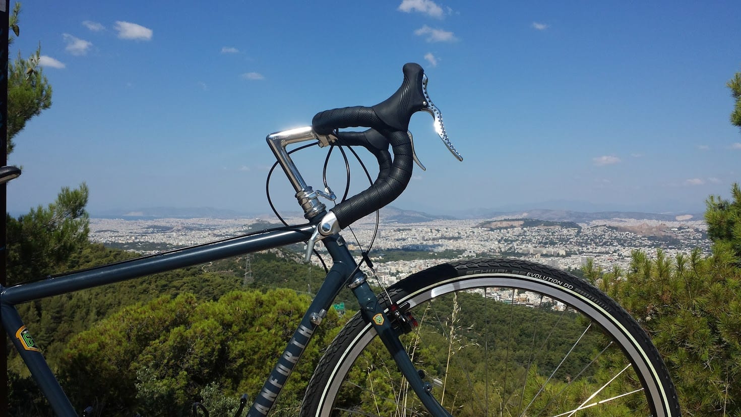 Schwalbe tires on my Stanforth Skyelander touring bike