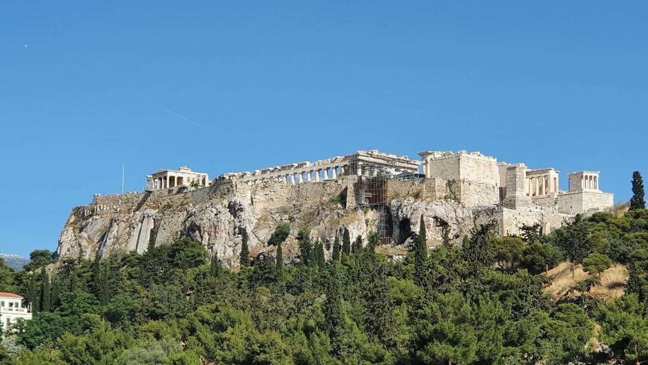The Acropolis is one of the major landmarks in Greece