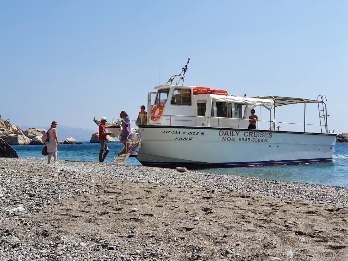 Boat tours in Folegandros Greece