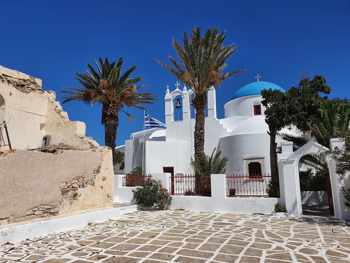 Pantanassa church in Sikinos island
