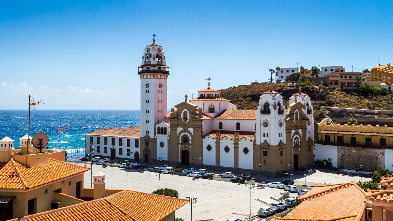 Church in Tenerife in the Canary islands