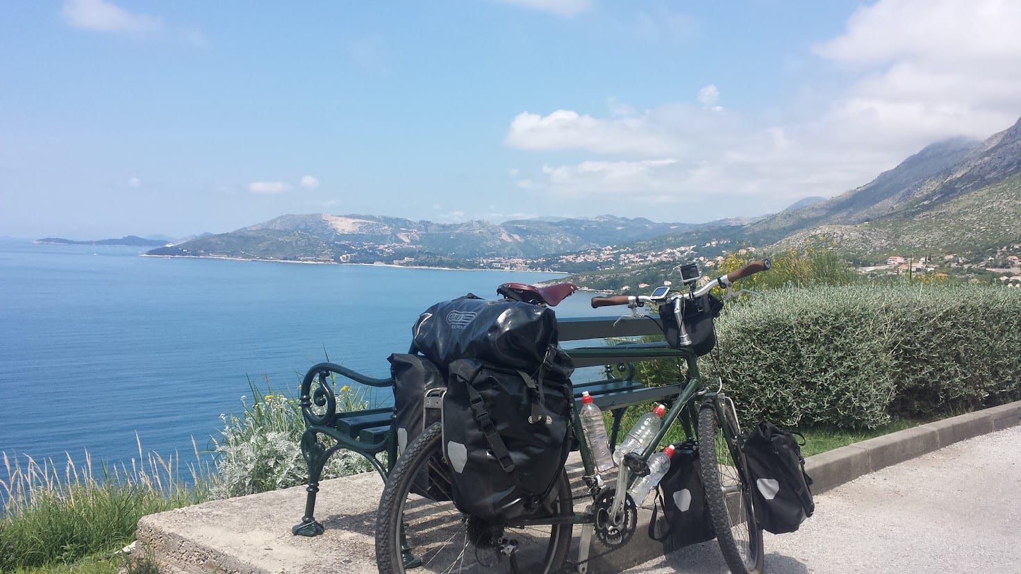 Cycling with a GoPro camera