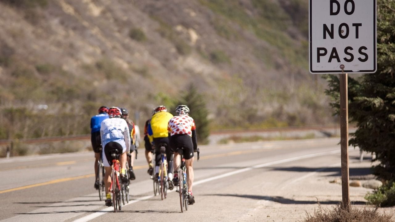 Group of Cyclists