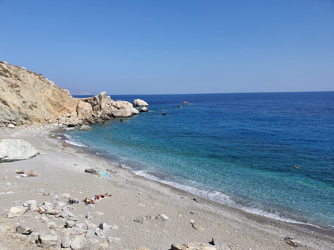 Katergo beach in Folegandros
