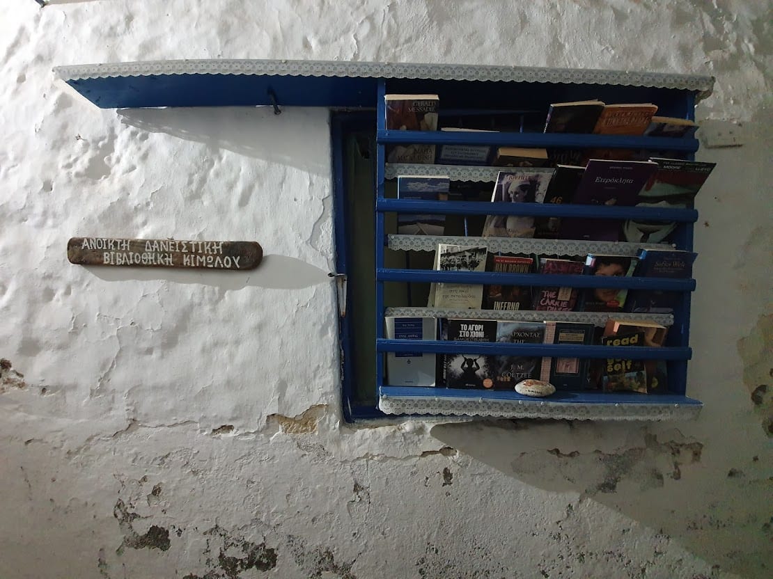 Kimolos book exchanges