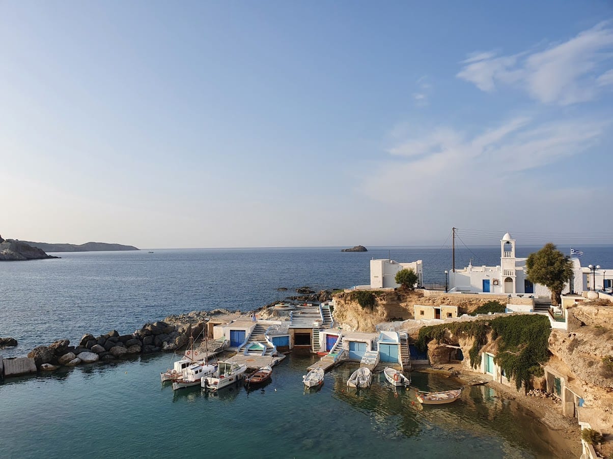 Mandrakia in Milos Greece