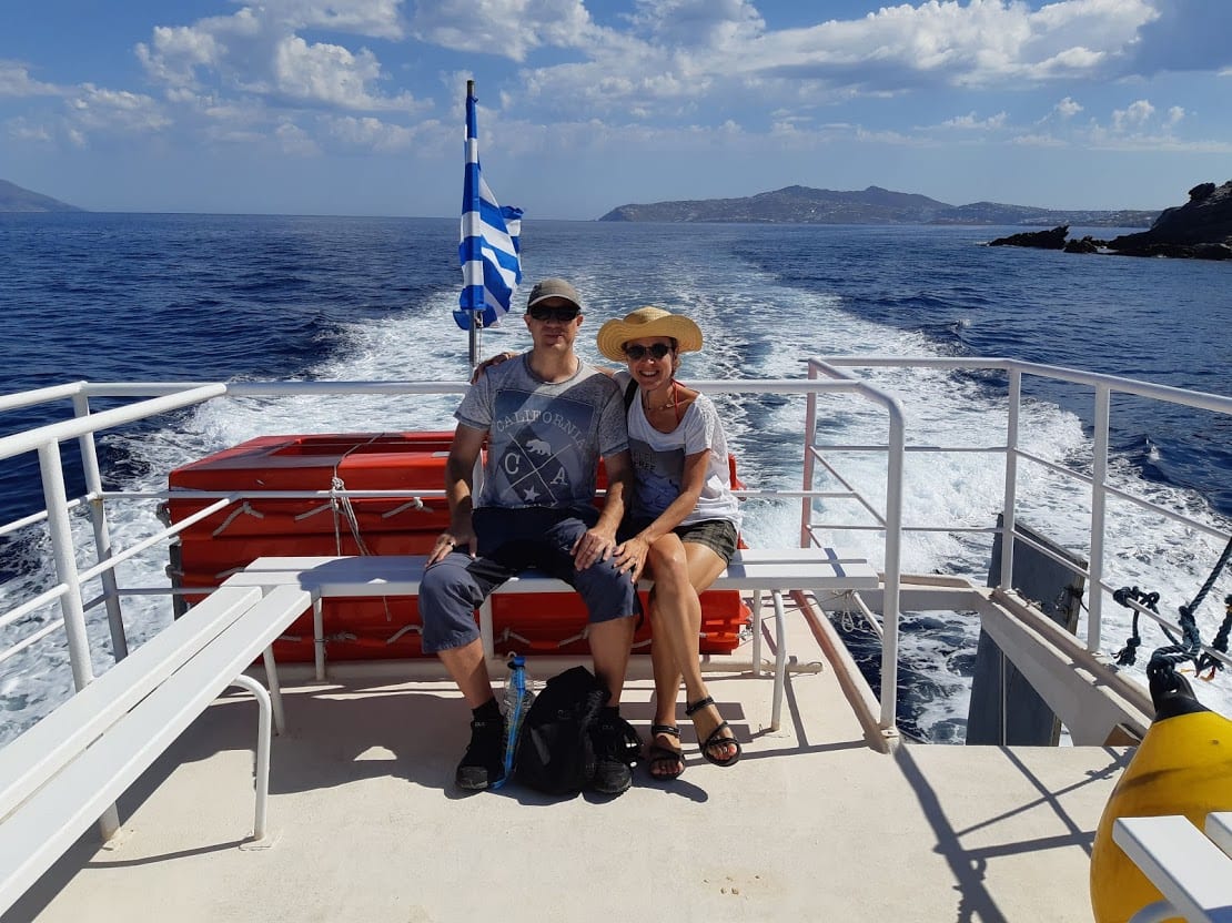 Taking the day trip from Mykonos to Delos