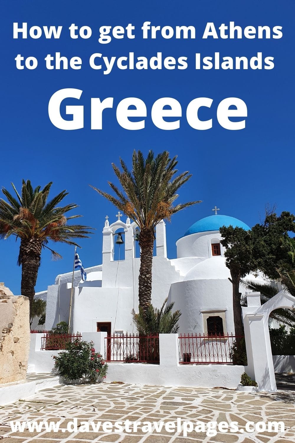 How to get from Athens to the Cyclades islands in Greece