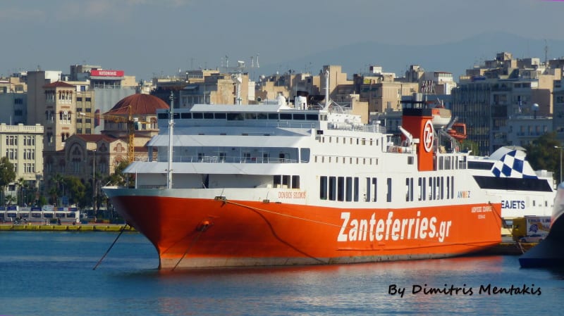 Zante Ferries DIONISIOS SOLOMOS from Piraeus to Athens