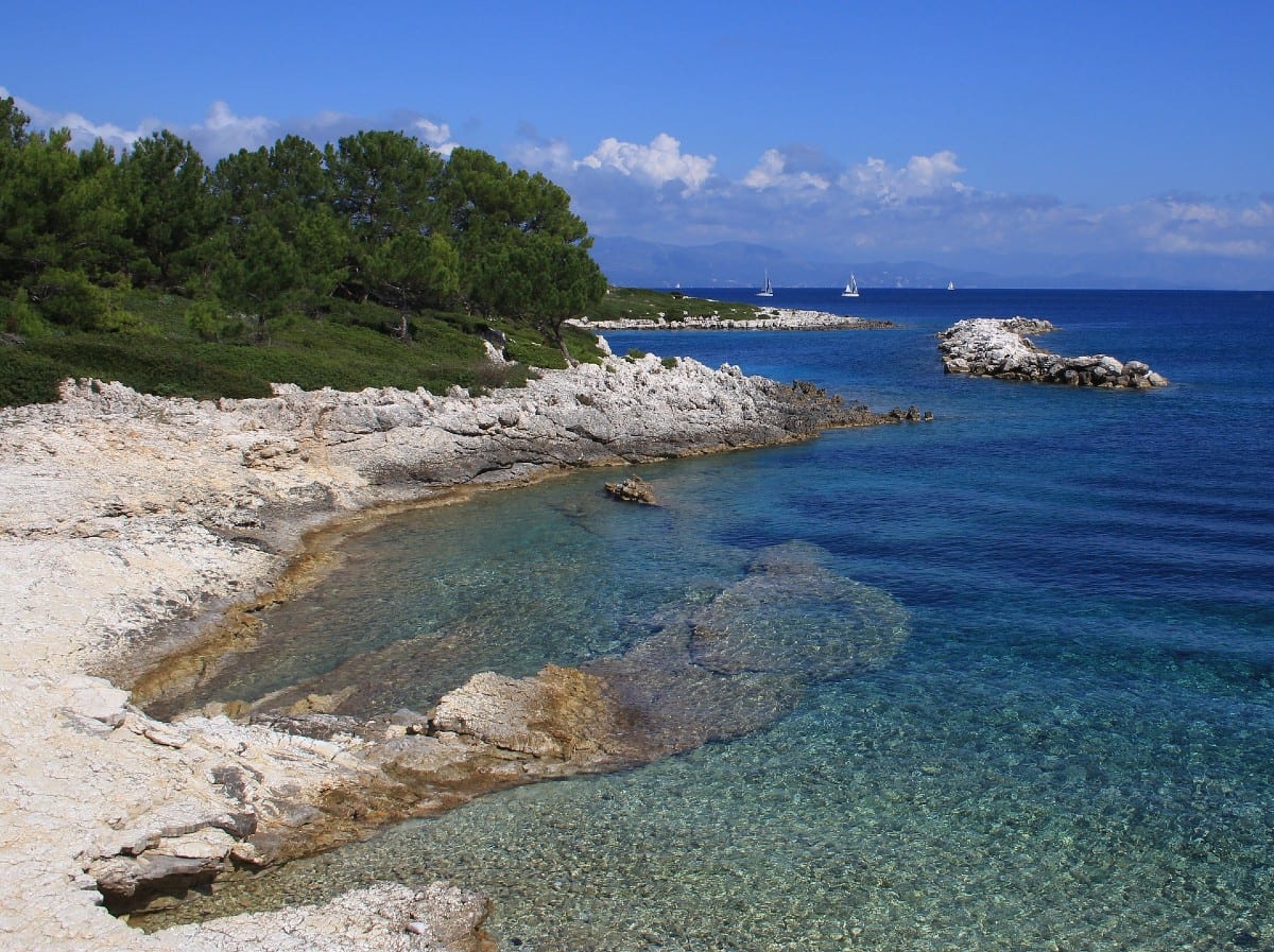 One of the Paxi beaches greece