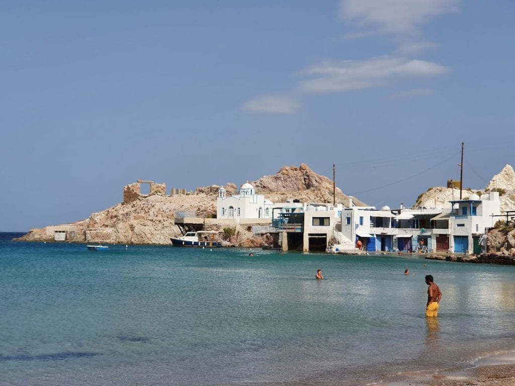 Getting to the Cyclades islands in Greece to enjoy the swimming