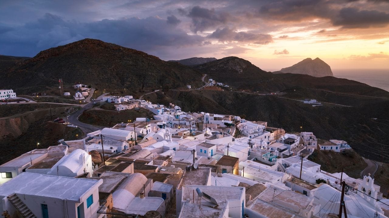 How to travel from Athens to Anafi island in Greece