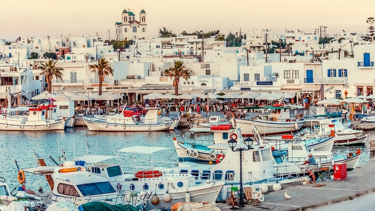 How to travel to Paros from Athens in Greece