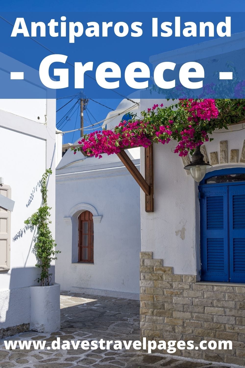 How to get from Athens to Antiparos island in Greece