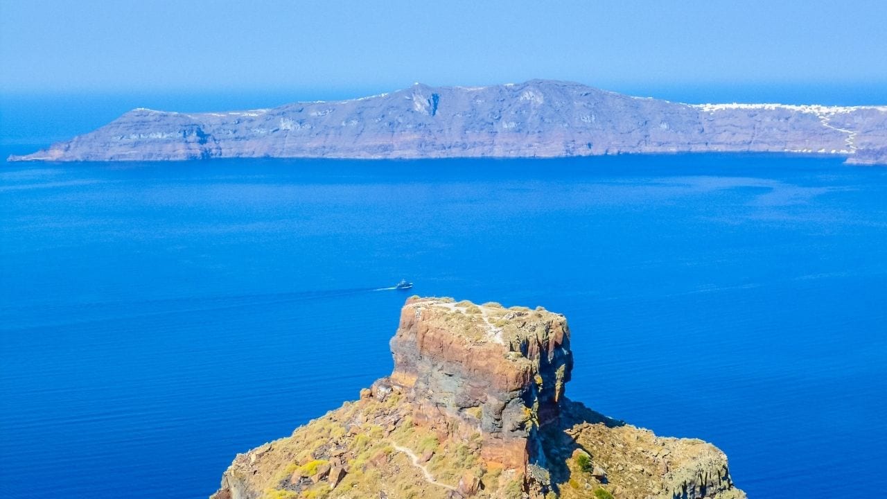 Thirasia Island near Santorini