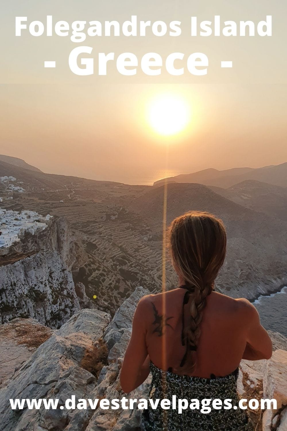 Traveling from Athens to Folegandros island in Greece