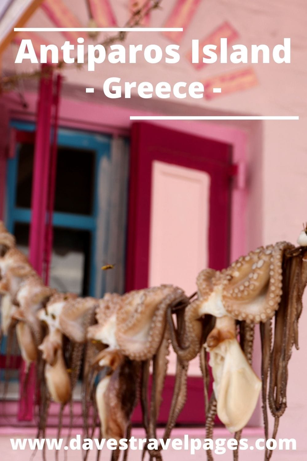 How to get from Mykonos to Antiparos island in Greece