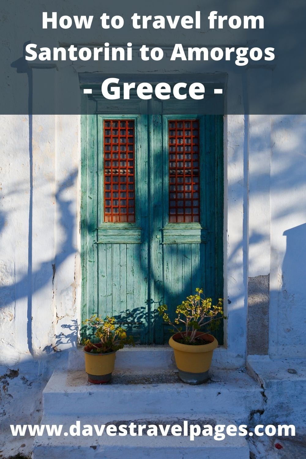 How to travel by ferry from Santorini to Amorgos in Greece