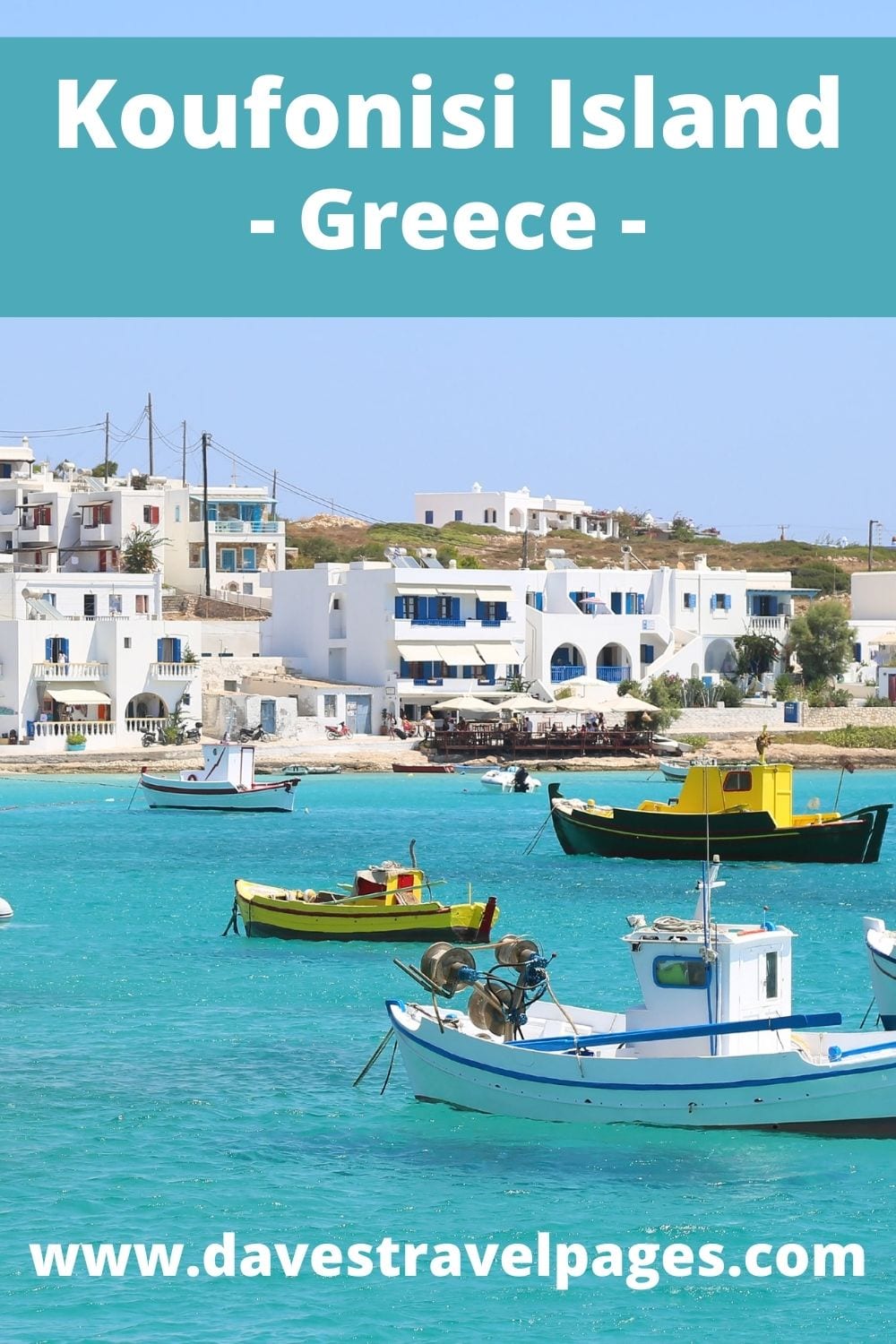 Taking the ferry from Santorini to Koufonisi island in Greece