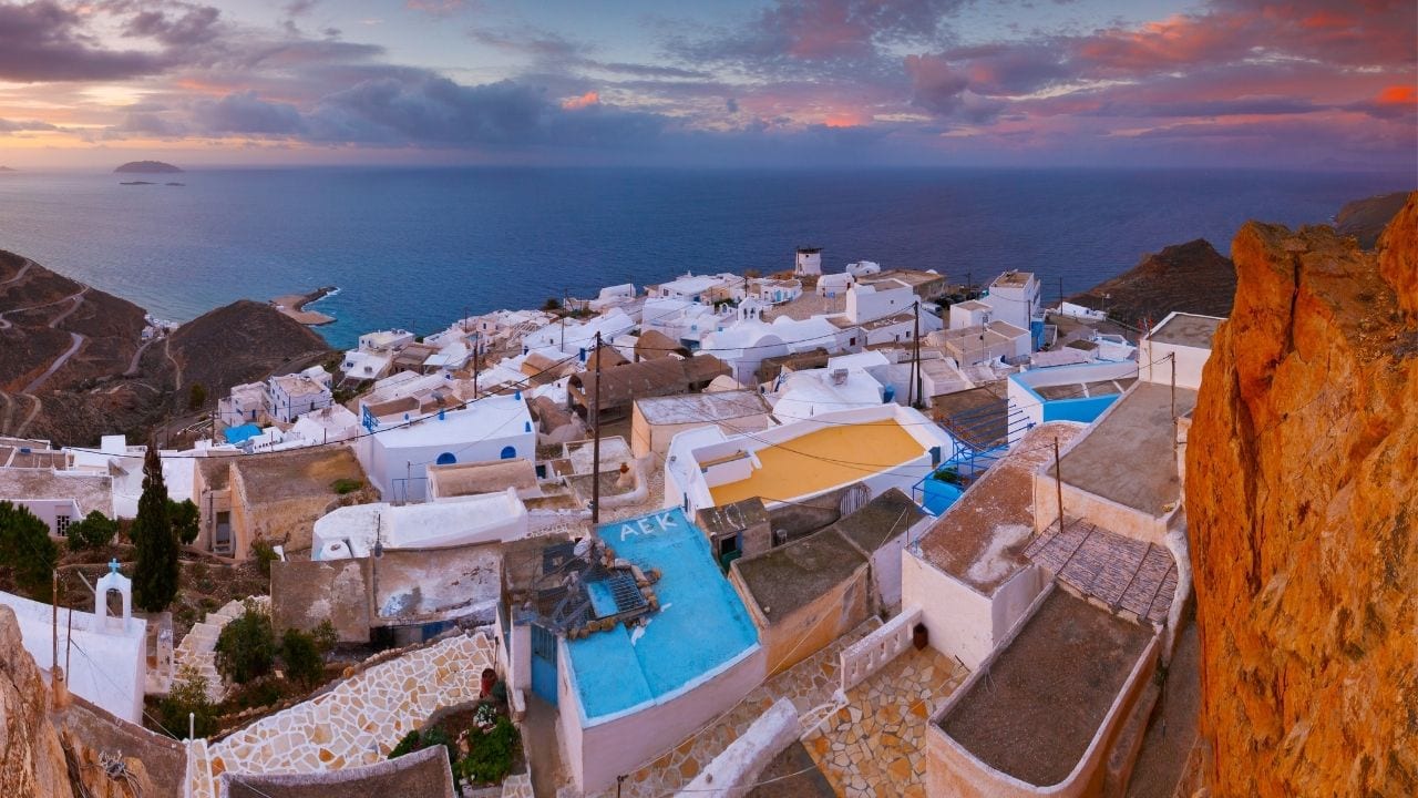The Greek island of Anafi