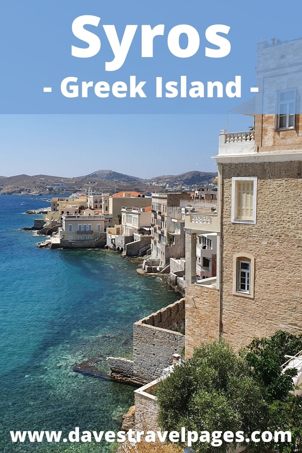 How to travel from Mykonos to Syros by ferry