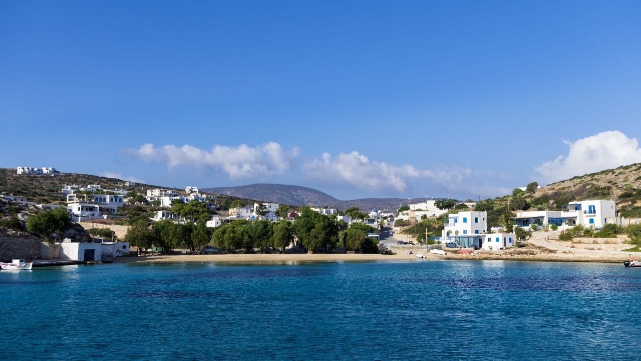 Traveling from Mykonos to Iraklia island in Greece