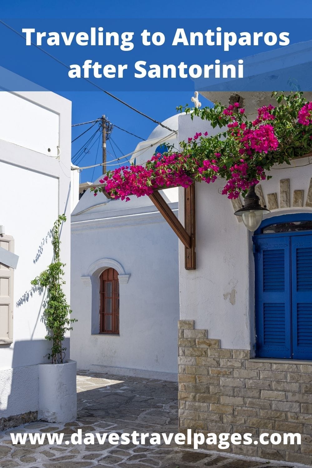 How to travel to Antiparos after Santorini by ferry