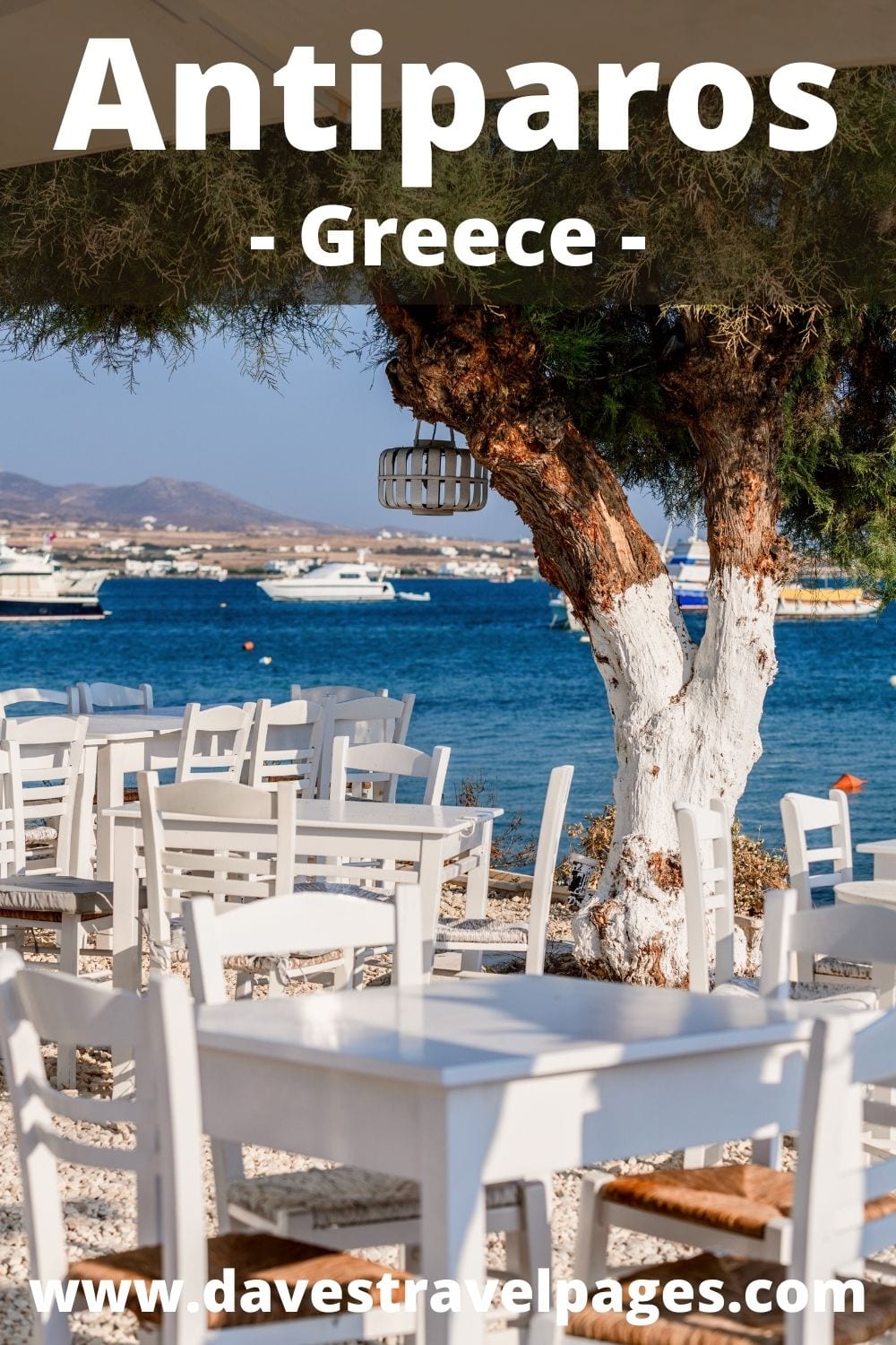 How to go to Antiparos from Milos island in Greece