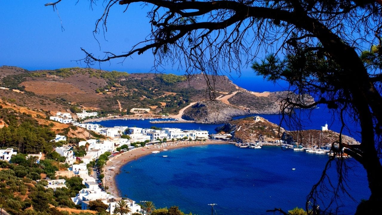 Kithira island in Greece