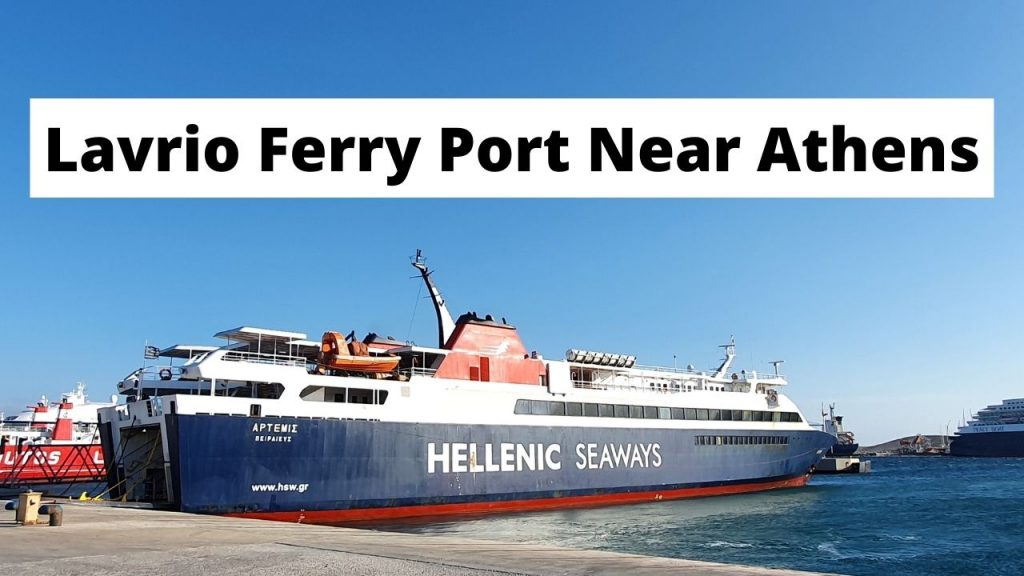 Lavrio ferry port near Athens, Greece