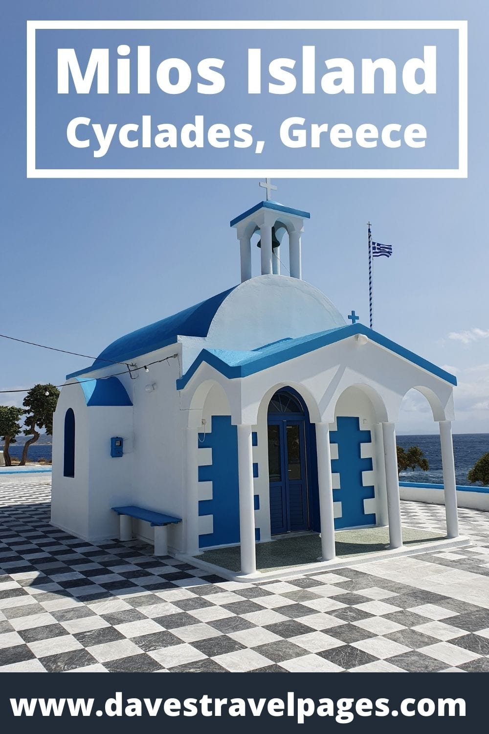 Visiting Milos Island after Syros in the Cyclades Greece