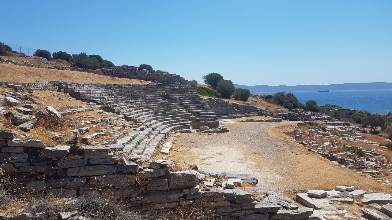 Thorikos Theatre outside of Lavrio