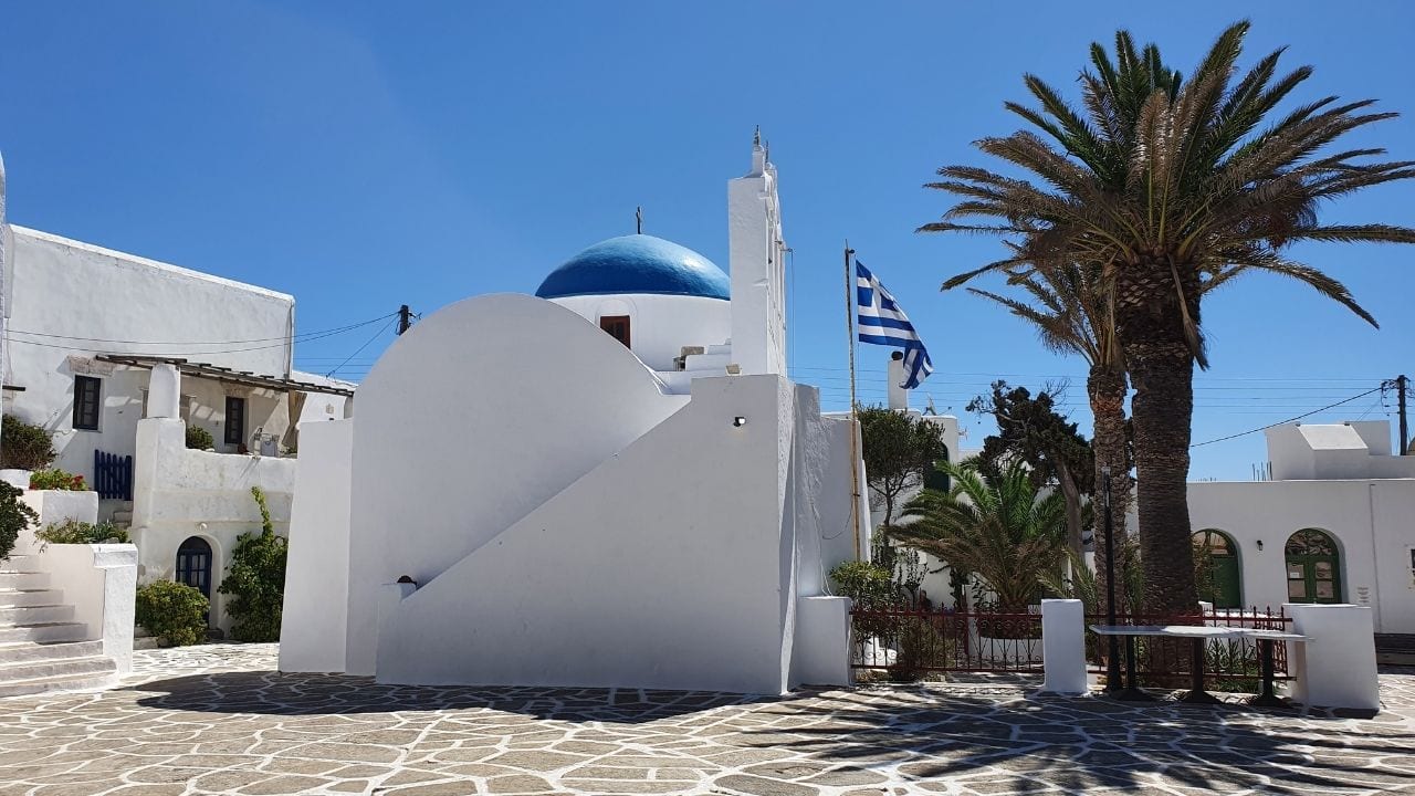 Traveling to Sikinos island after Milos by ferry