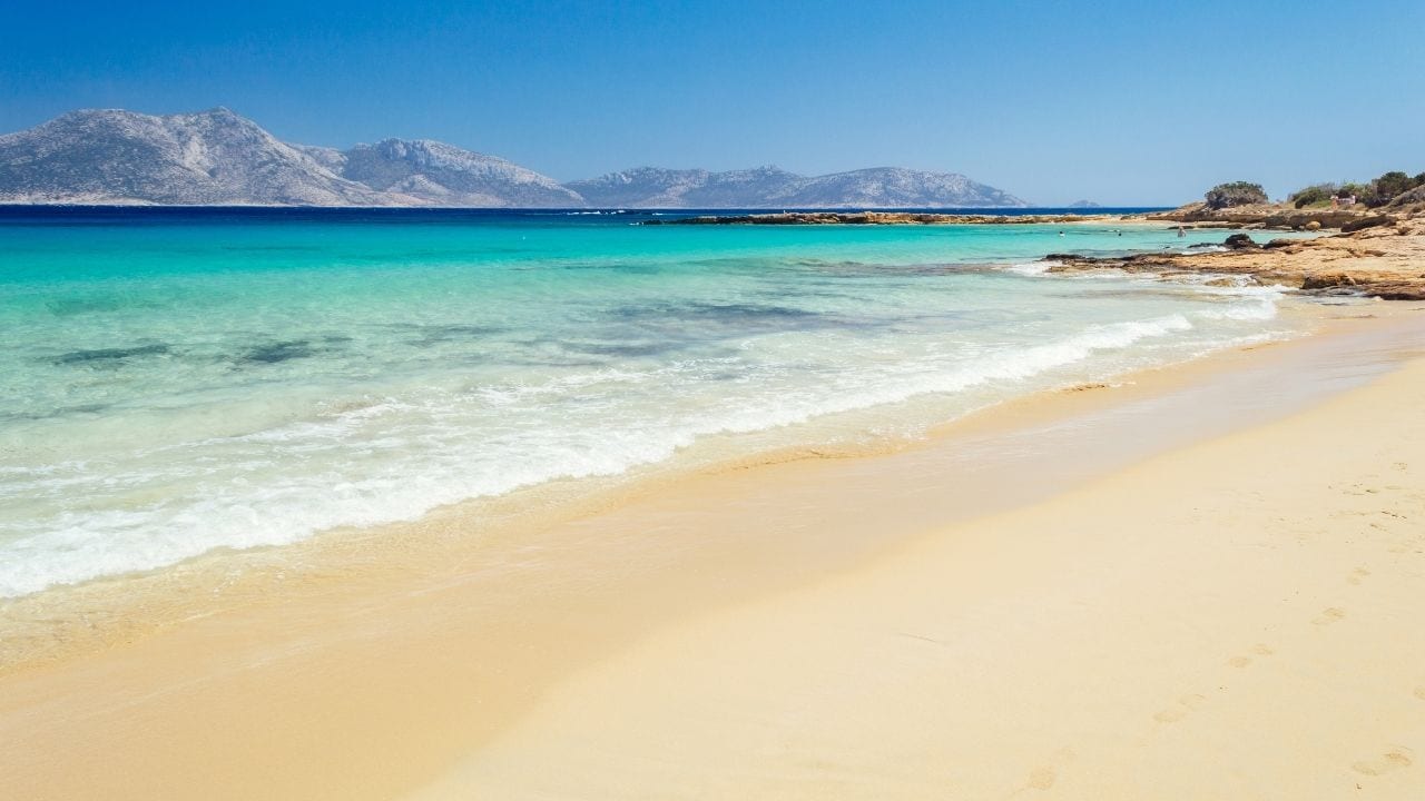 Visiting Koufonisia after Milos to spend time on more beautiful beaches