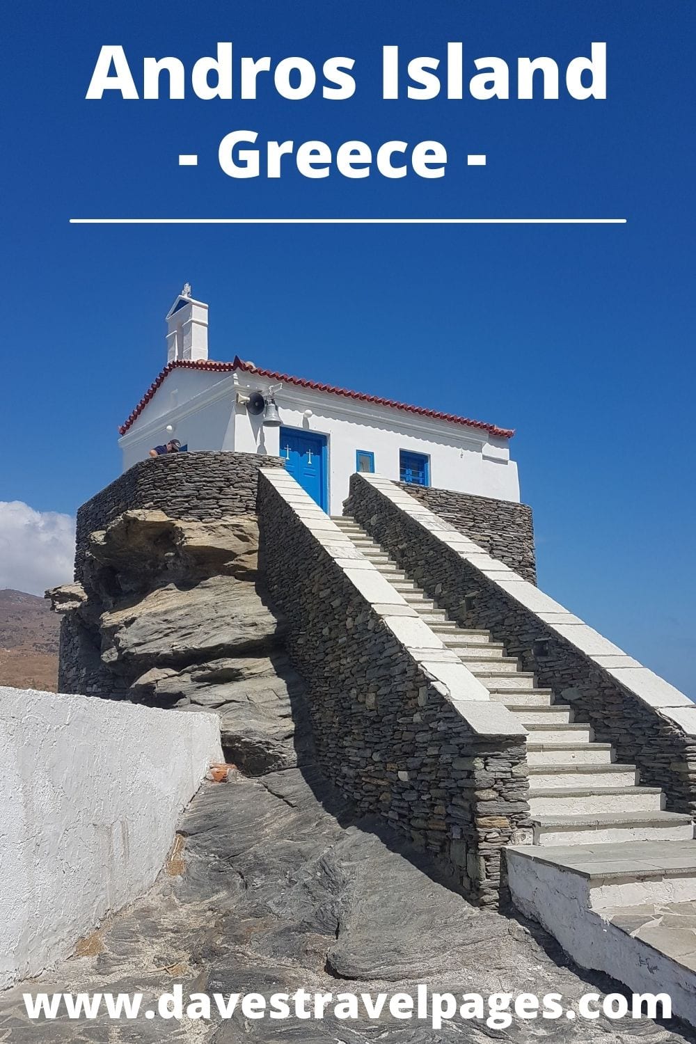 How to get to Andros island from Milos in Greece