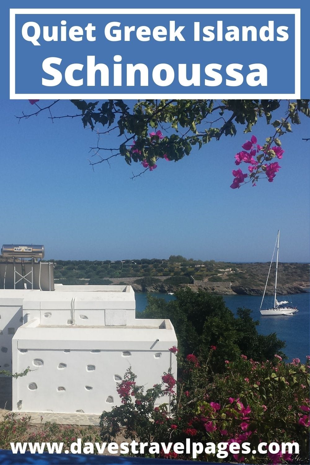 Ferry hopping from Mykonos to Schinoussa in Greece