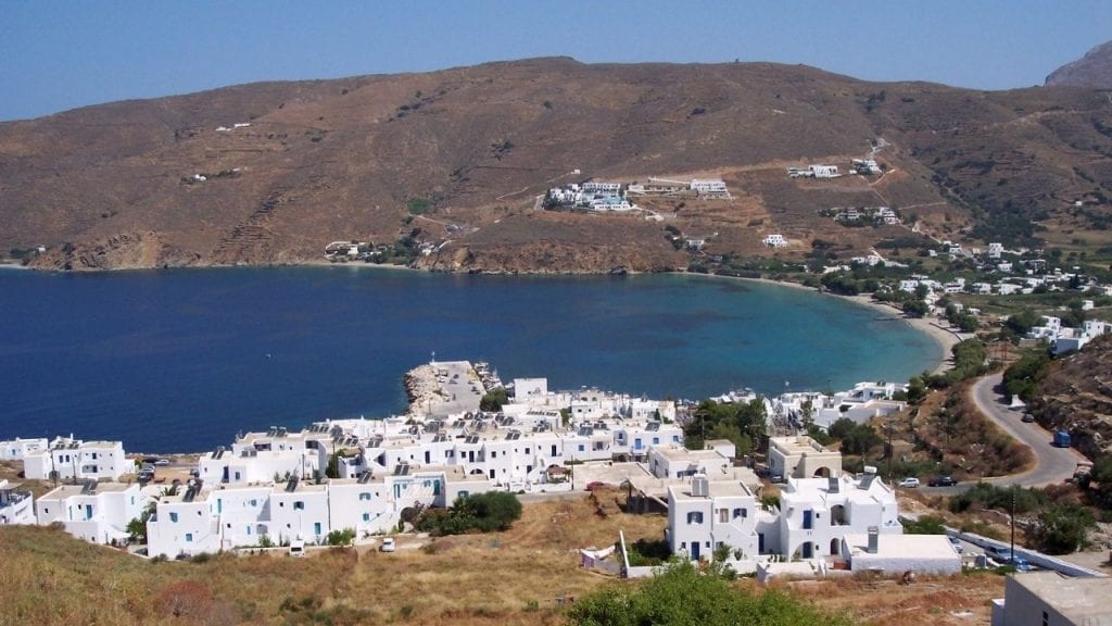 Traveling from Milos to Amorgos by ferry