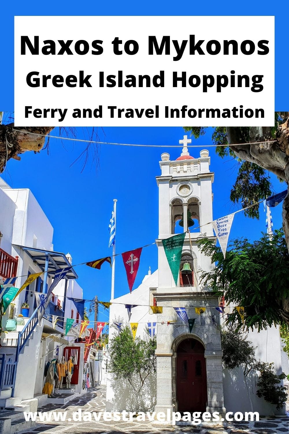 Naxos to Mykonos ferry and island hopping guide