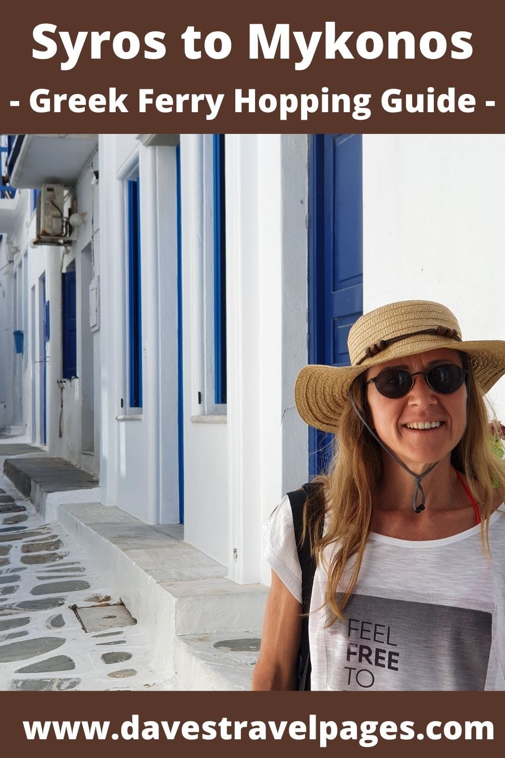 Greek island hopping from Syros to Mykonos 