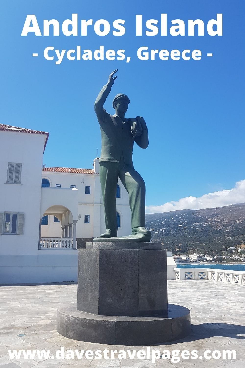 Visiting Andros island in the Cyclades of Greece