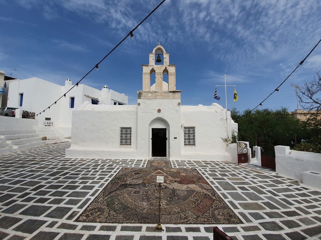 Agia Triada Church in Adamas Milos