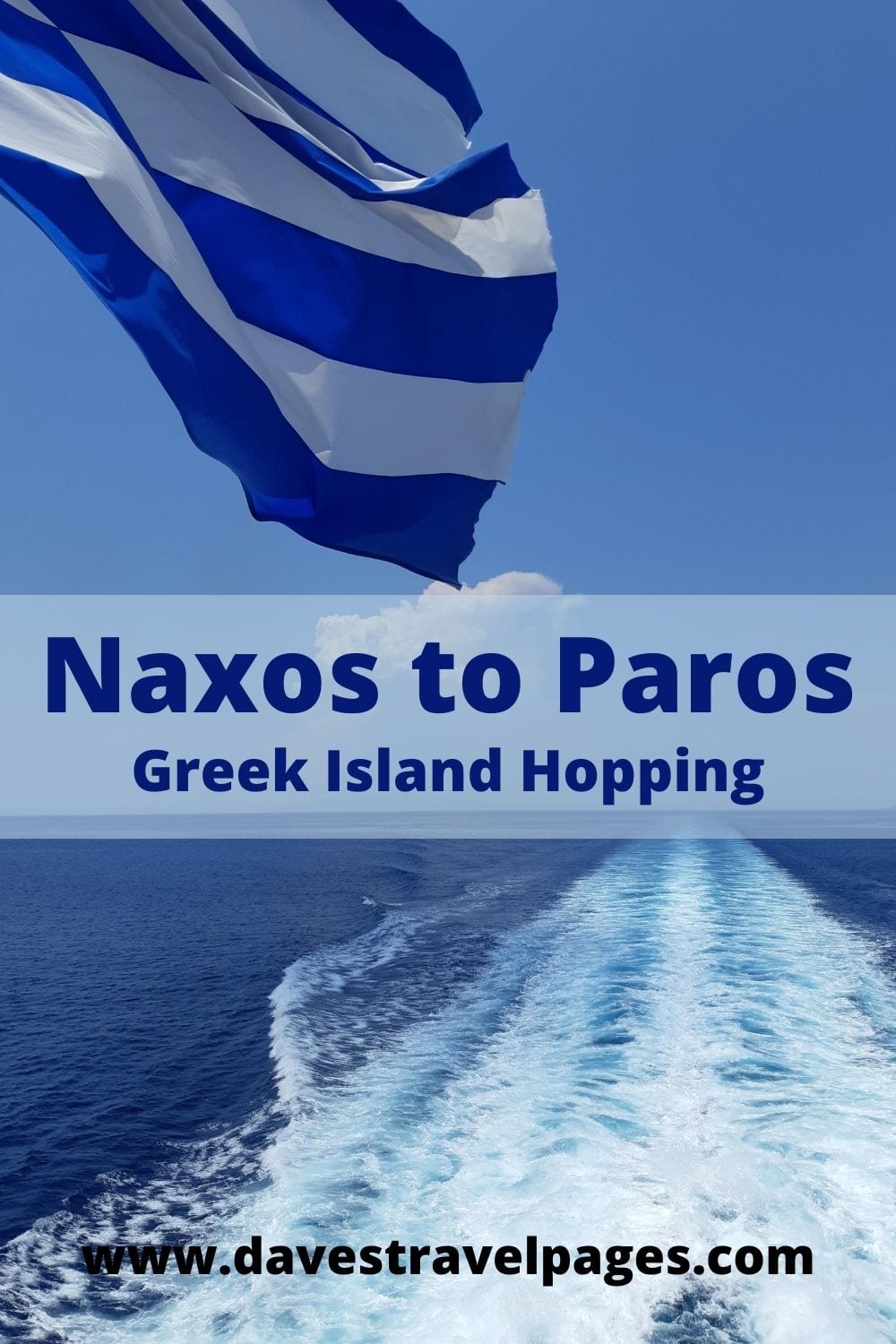 Naxos to Paros Greek Island Hopping