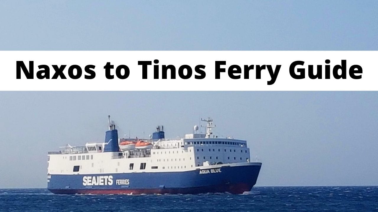 Naxos to Tinos Ferry Information